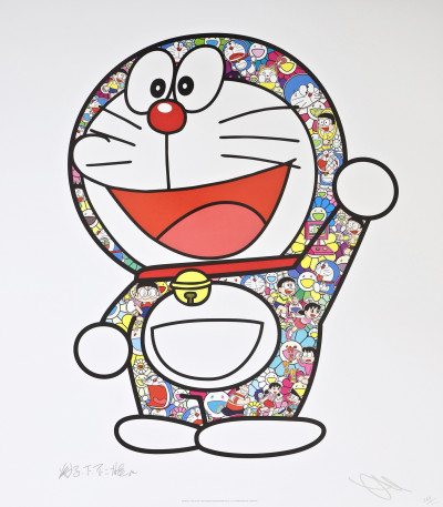 Image for Lot Takashi Murakami Doraemon: Here We Go