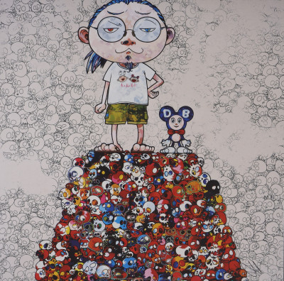 Image for Lot Takashi Murakami DOB Me: On the Red Mound of the Dead