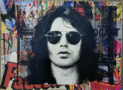 Image for Lot Mr Brainwash Jim Morrison