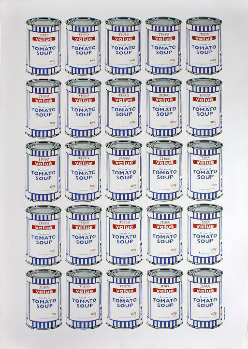 Banksy Soup Cans