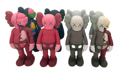 Image for Lot KAWS Full Body Flayed Companions (Set of Eight)