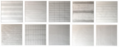Image for Lot Agnes Martin Paintings and Drawings from the Stedelijk Museum portfolio (set of 10)