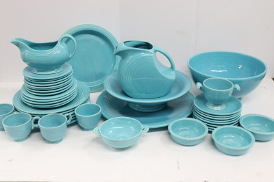 Image for Lot Collection of Turquoise Fiesta Ware