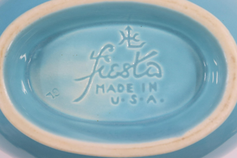 Collection of Turquoise Fiesta Ware