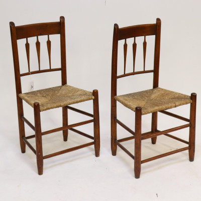 Image for Lot 4 Antique Chairs, 9th/20th C.
