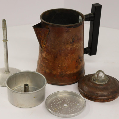 Small Group of Copperware & Brass