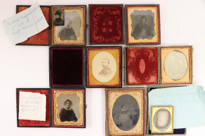 Image for Lot Group of Daguerreotype, Ambrotype & Other Photographs