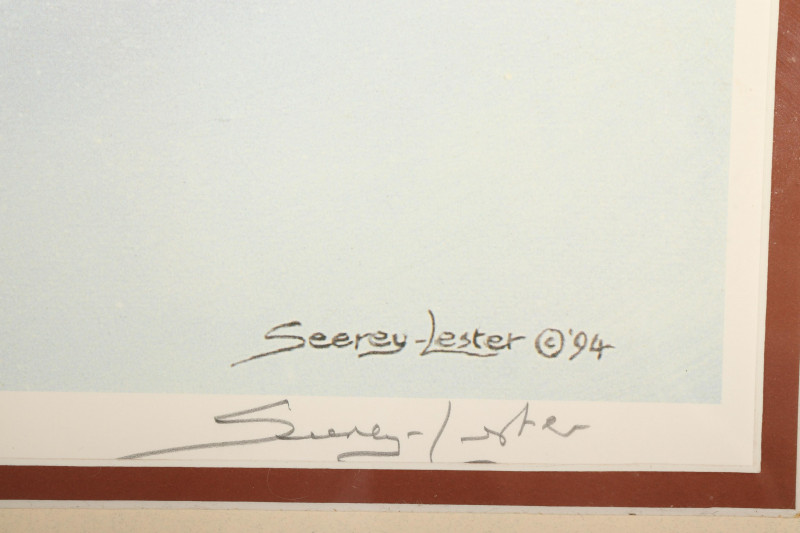 John Seerey-Lester, Snowbounding print