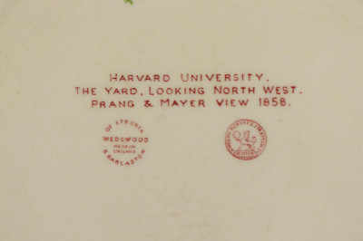 Wedgwood "Harvard" Commemorative Porcelain