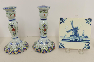 American and European Porcelain and Ceramics