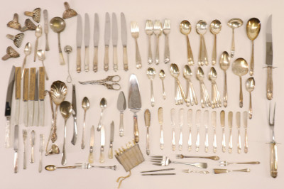 Image for Lot Holmes & Edwards Silverplate Flatware & Others