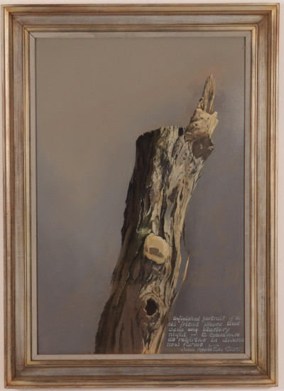 Image for Lot John Appleton Clark (20C.) Tree Portrait O/Board