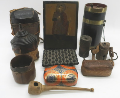 Image for Lot 11 Mostly African and Indian Wooden Objects