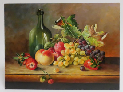 Image for Lot Gyorgy Voros, Grapes & Strawberries, O/B