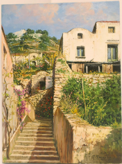 Image for Lot Giuseppe Gorgero - View of Italian Homes