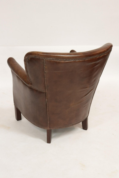 Restoration Hardware Professor Leather Chair