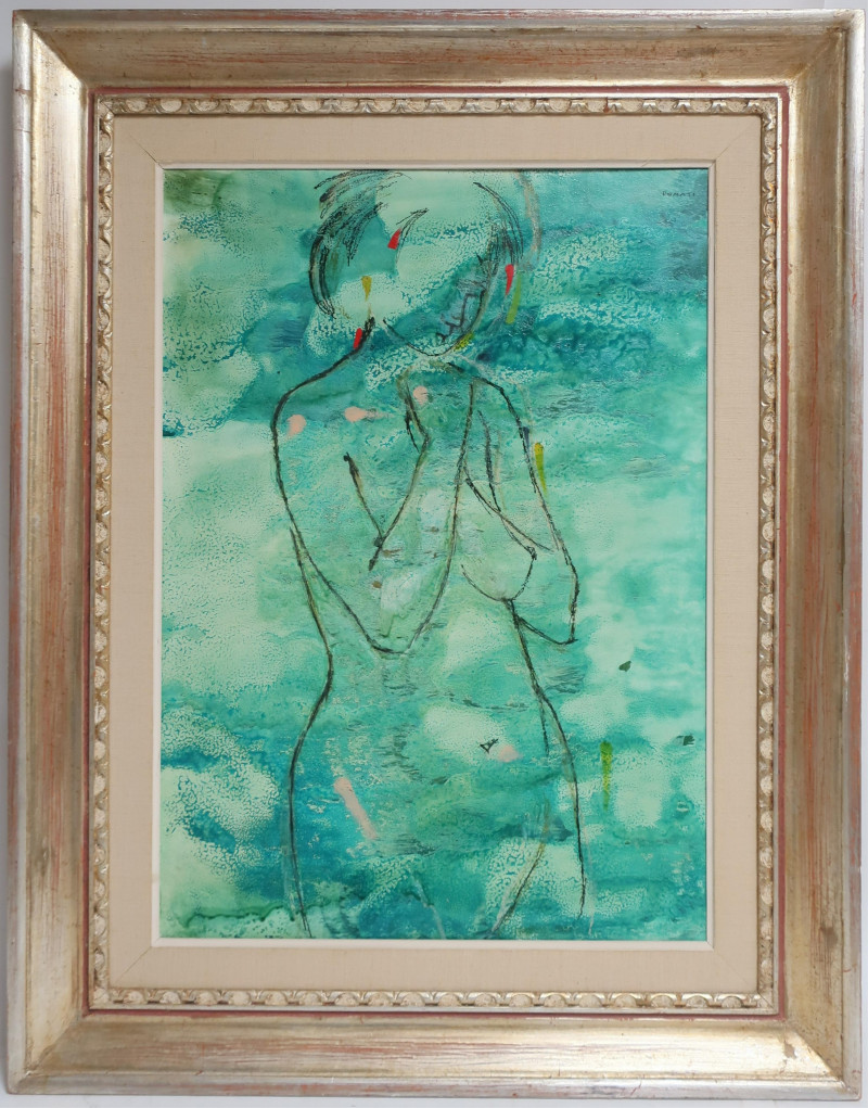 Lazzaro Donati, "Lade in Turquoise" (Nude) 1964