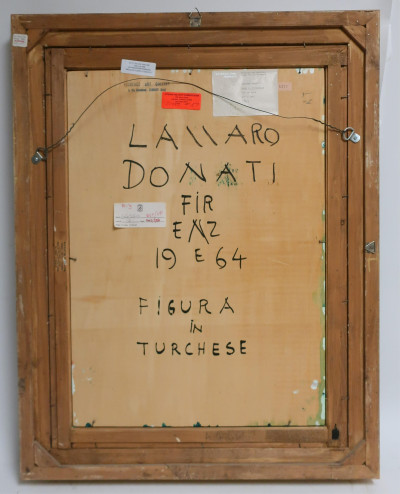 Lazzaro Donati, "Lade in Turquoise" (Nude) 1964