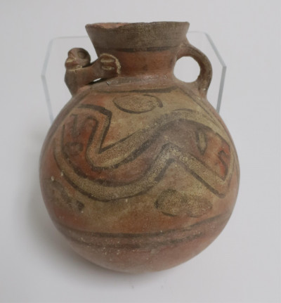 Image for Lot Huari Vessel, Geometric Painting, Peru, c. 800 AD