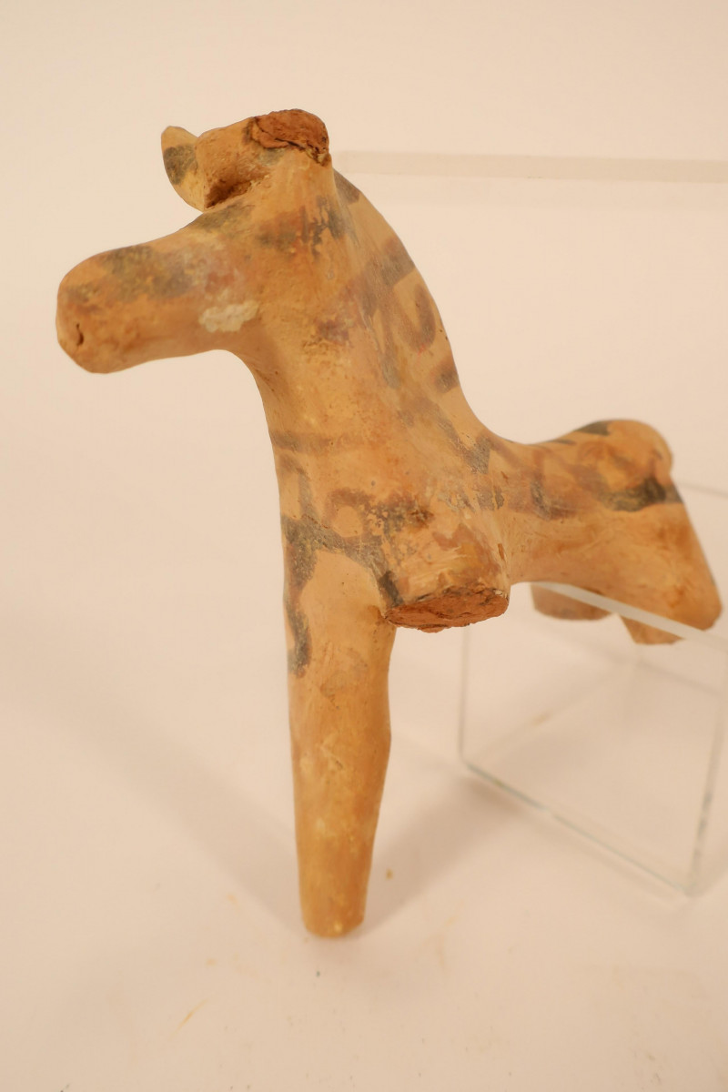 Cypro-Geometric Terracotta Horse Fragment 900 BC