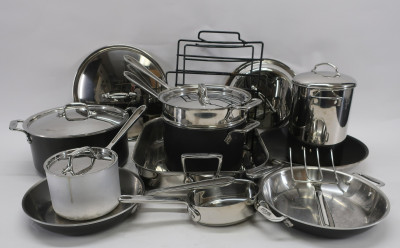 Image for Lot Lot of Mostly All-Clad Pots & Pans