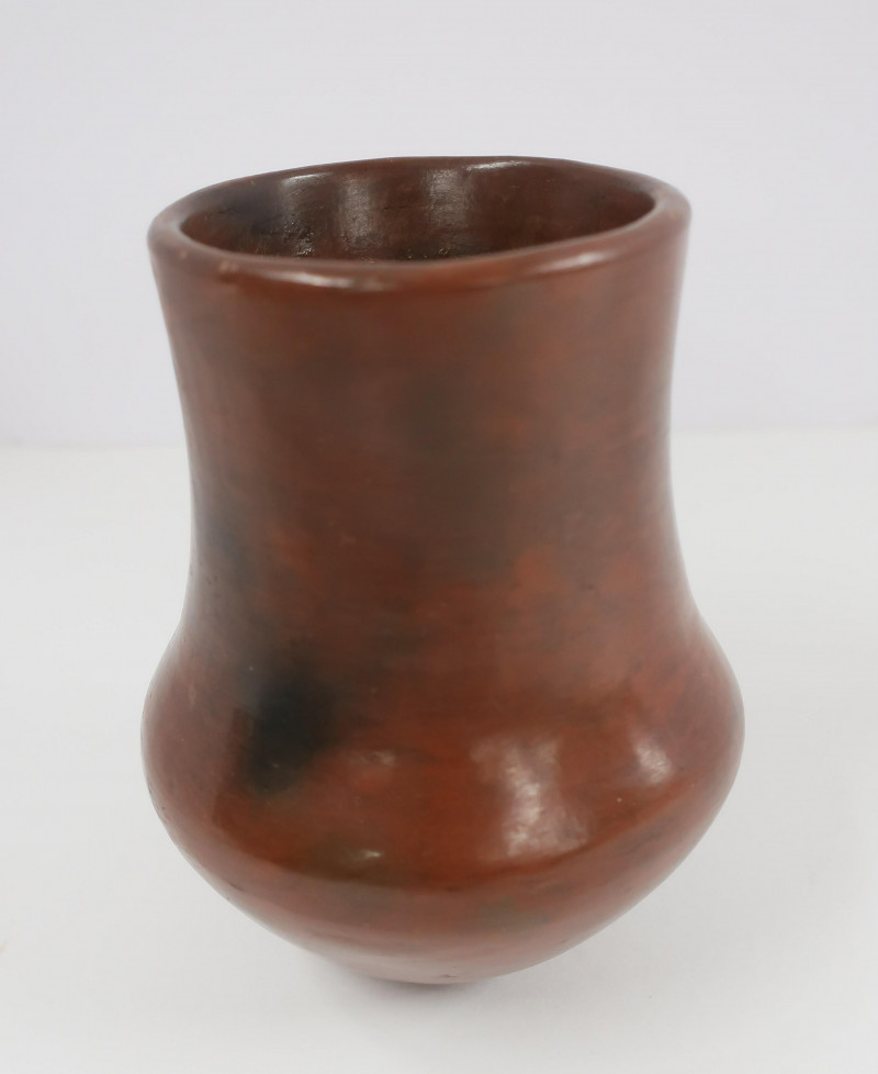 Brown Pottery Vase