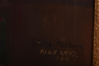 Alex Levy, Portrait of Ida Dosberg, 1940