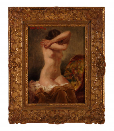 Image for Lot Henri Joseph Thomas - Seated Nude