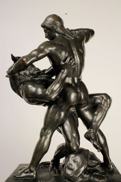 Antoine-Louis Barye - Thésées Combattant le Minotaure