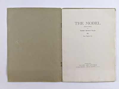 Albert Arthur Allen - selections from The Model, Series No.1, 1925