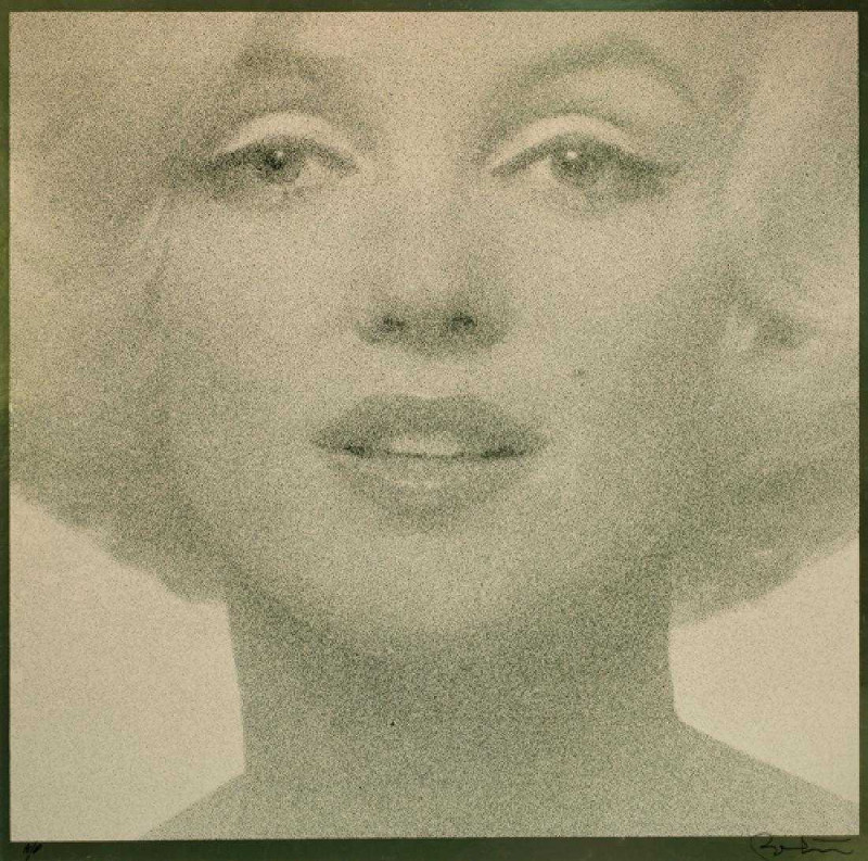 Bert Stern - 2 Gold Marilyn Monroes
