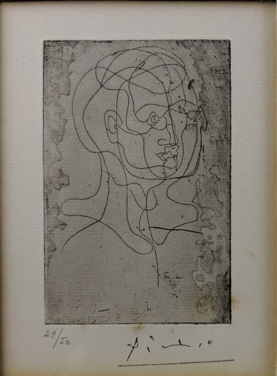 Pablo Picasso - Tête d'homme