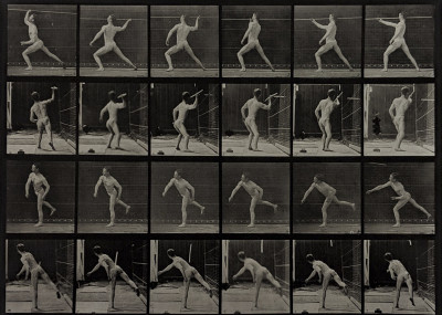 Eadweard Muybridge - Animal Locomotion: plate 360 (Javelin)