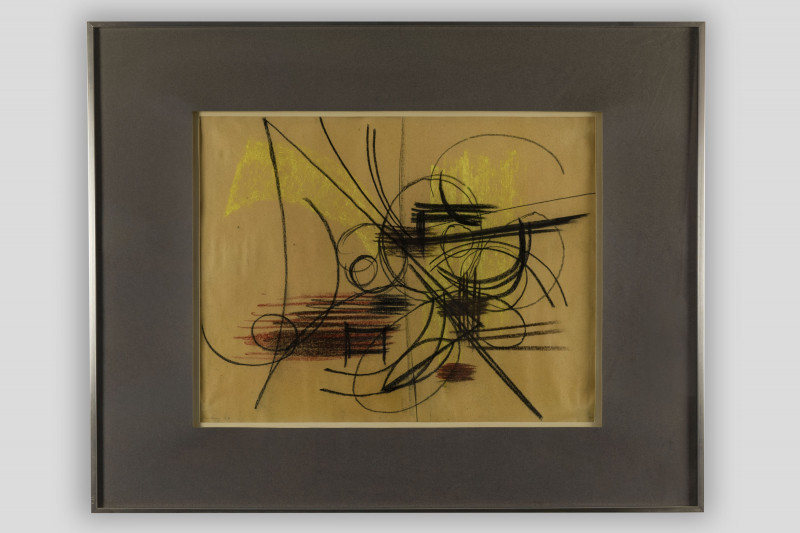Hans Hartung - Abstract Composition
