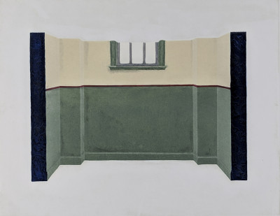 Alan Herman - Interior walls (2 works)