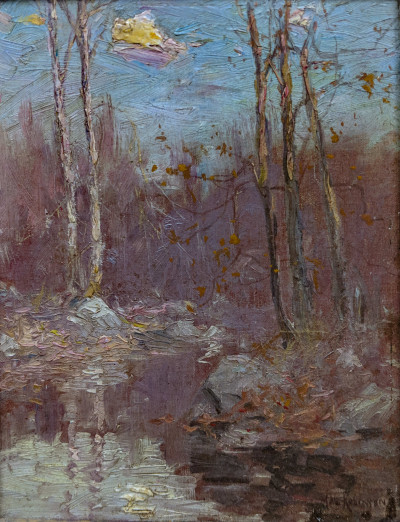 Image for Lot Hal Robinson - No.1, November on the Saw Mill River