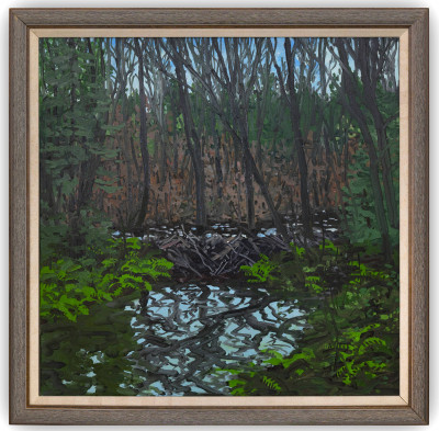 Neil Welliver - Untitled (beaver pond)