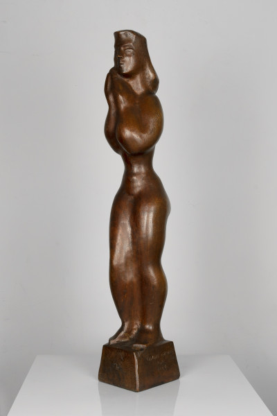 Image for Lot Chaim Gross - Standing Woman (1949)