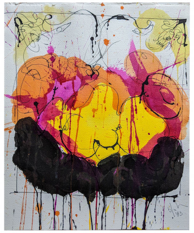Image for Lot Norman Bluhm - Untitled (1983)