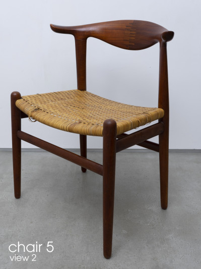 Hans Wegner - Cowhorn chairs (set of six)
