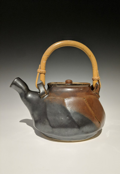 Image for Lot Warren MacKenzie - Faceted teapot