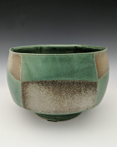Jeff Oestreich - Large bowl with geometric pattern