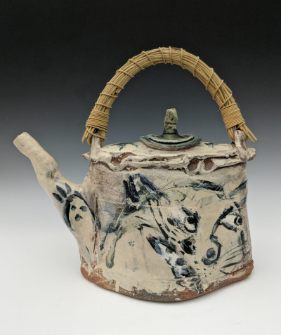 Image for Lot Ron Meyers - Teapot with rat