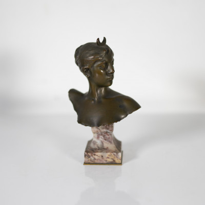 Alexandre Falguière - Bust of Diana