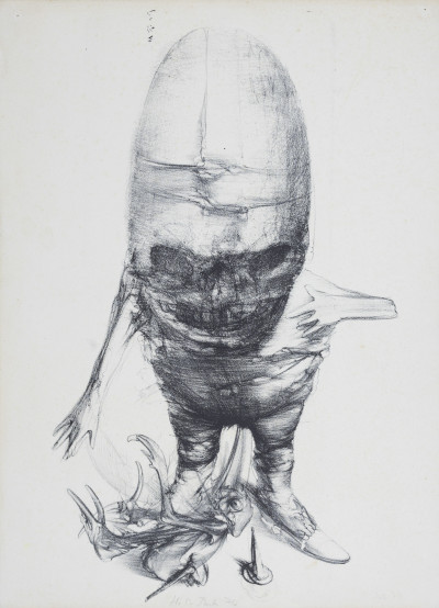Dado (Miodrag Đurić) - Untitled (Standing figure)