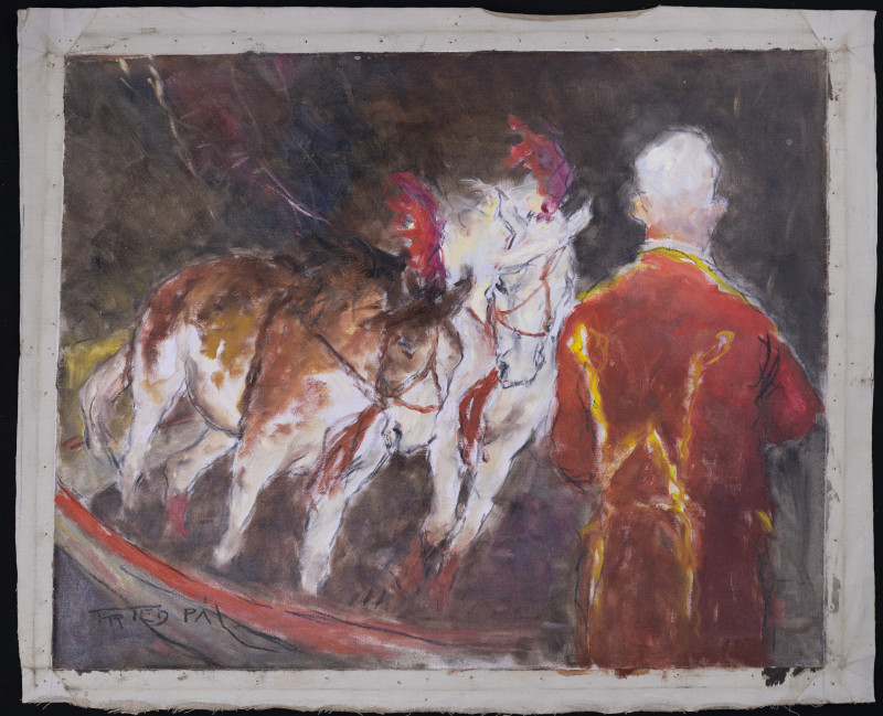 Pál Fried - Untitled (Circus horses)