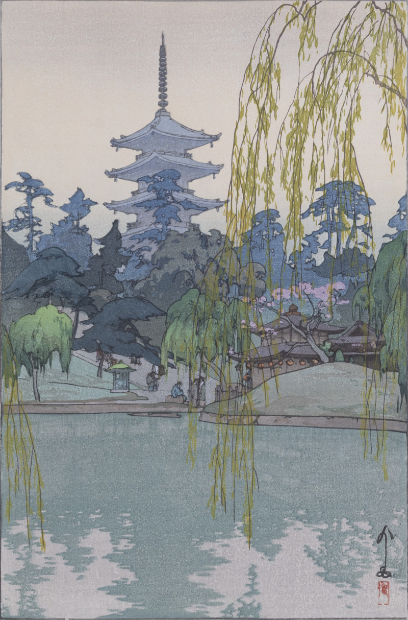 Hiroshi Yoshida - Sarusawa pond