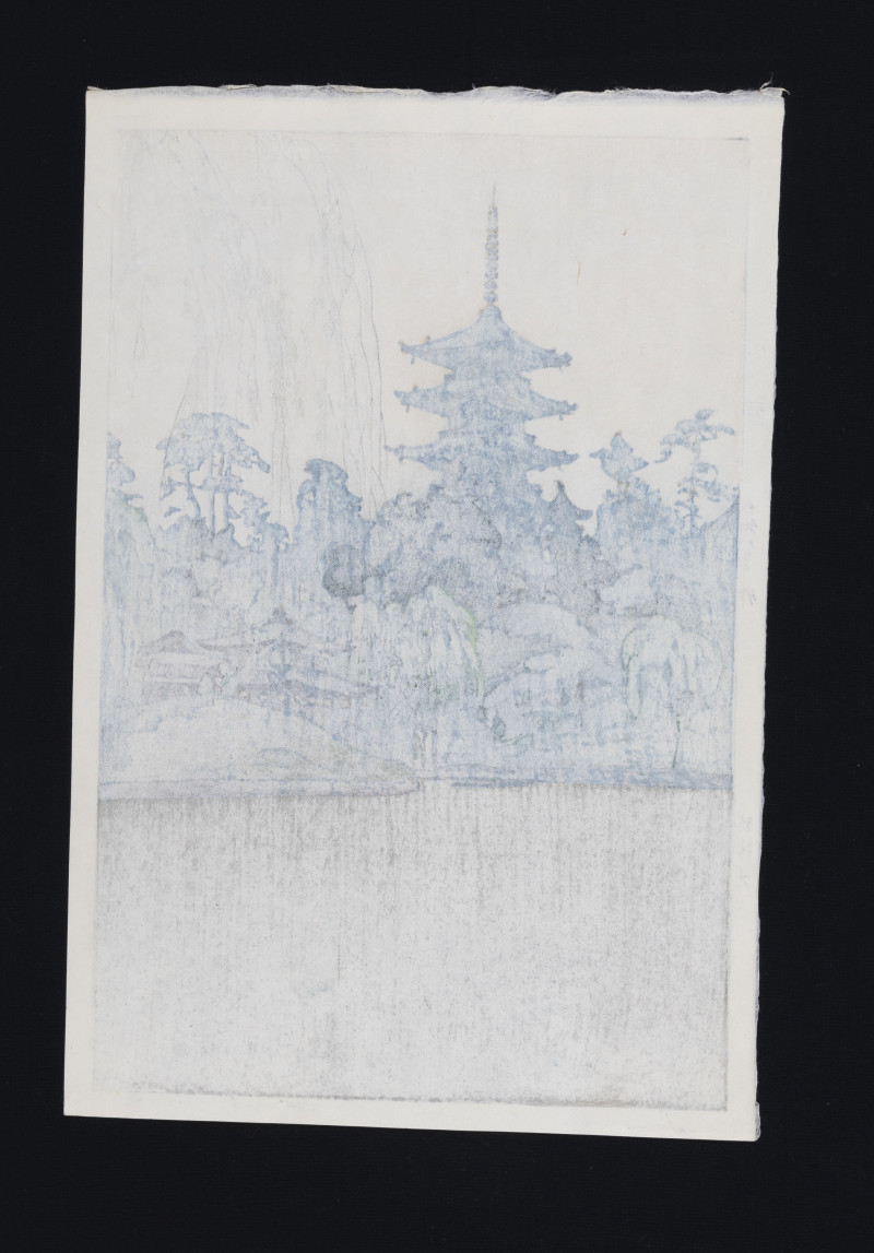 Hiroshi Yoshida - Sarusawa pond
