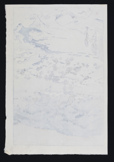 Toshi Yoshida - Three woodblock Prints