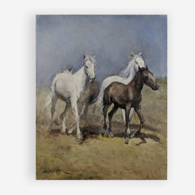 Pál Fried - Four Horses I